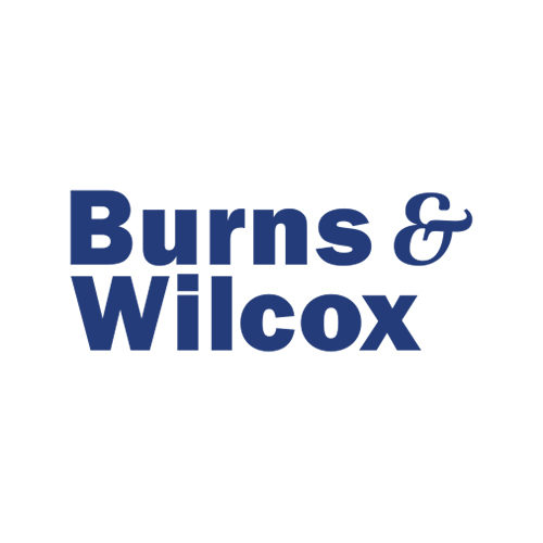 Burns & Wilcox Logo (white background)